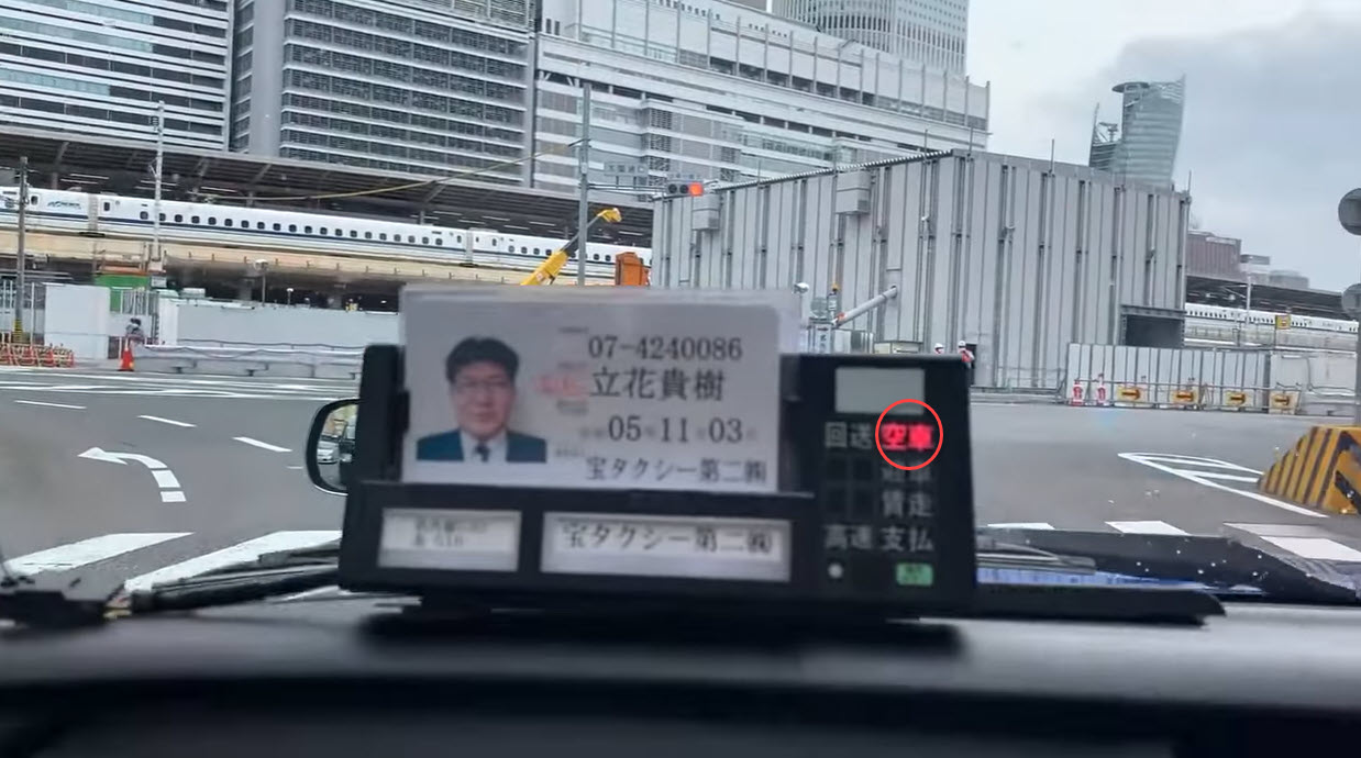 สุดประทับใจ ขึ้นแท็กซี่ที่ญี่ปุ่น ครั้งแรกวินัยเป๊ะมาก1